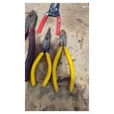 Used Mixed Pliers Set - Workshop Tools