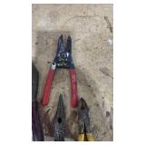 Used Mixed Pliers Set - Workshop Tools