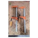 Bar Clamps with Wooden Handles