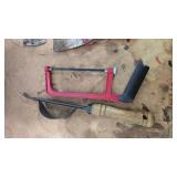 Vintage Hand Tool Collection - Coleman Hatchet, Red Diamond Scraper & More