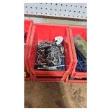 Vintage Industrial Storage Bins with Hardware