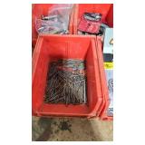 Vintage Industrial Storage Bins with Hardware