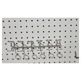 Retail Pegboard Display Hook Set