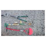 Vintage Garden Tool Set with Hedge Shears