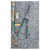Vintage Garden Tool Set with Hedge Shears