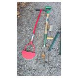 Vintage Garden Tool Set with Hedge Shears
