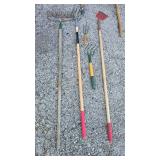 Vintage Garden Tool Collection Set
