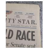 Historic 2000 Election Kansas City Star Newspapers Collection