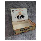 Vintage King Edward Invincible Cigar Box