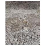 Vintage Clear Glass Door Knob with Hardware