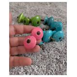 Vintage Ceramic Drawer Knobs Set