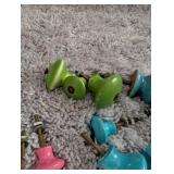 Vintage Ceramic Drawer Knobs Set