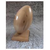 Kansas Jayhawks Wooden Football Display