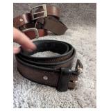 Vintage Leather Belt Collection