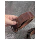 Vintage Leather Belt Collection