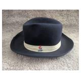 Vintage Pepsi Cola Promotional Fedora Hat