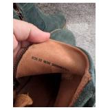 Born Teal Suede Ankle Boots - Size 8 (stock photo color varies)