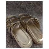 ON 34TH Milaap Light Gold Sandals - Size 8.5