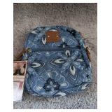 Tiffany Rose Quilted Camera Bag - Denim Baroque