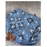 Tiffany Rose Quilted Camera Bag - Denim Baroque