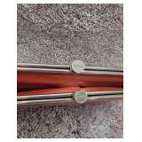 Hobo Leather Frame Wallet - Coral