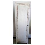 Vintage Tall Wooden Cabinet - 67x16x21 in