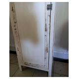 Vintage Tall Wooden Cabinet - 67x16x21 in