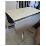 Vintage Formica Kitchen Table with Chrome Legs - 30 x 48 in