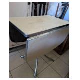 Vintage Formica Kitchen Table with Chrome Legs - 30 x 48 in