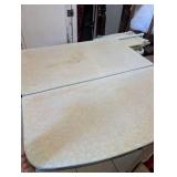 Vintage Formica Kitchen Table with Chrome Legs - 30 x 48 in