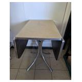 Vintage Formica Kitchen Table with Chrome Legs - 30 x 48 in