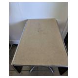Vintage Formica Kitchen Table with Chrome Legs - 30 x 48 in