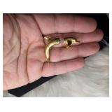 Two-Tone Earring Set - 2 Pairs