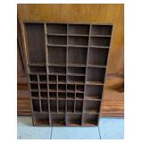 Wooden Newspaper Printers Box - 24x16 in