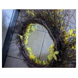 Spring Forsythia Grapevine Wreath - 20 in