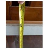 Large Vintage White Wood Window Frame - 36x27 in