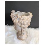 Elegant Classical Candle Holder Bust