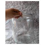 Clear Display Glass Jars - 2 ct