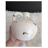 Vintage Style Crackle Glaze Ceramic Jug - 6 in