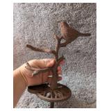 Vintage Cast Iron Bird Garden Stake