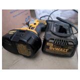 DeWalt 18V Cordless Impact Driver with Battery and Charger