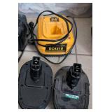 DeWalt DC9310 Charger with Multiple NiMH 18V Batteries