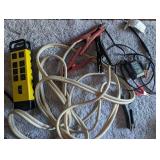 Professional Battery Charger with Power Strip