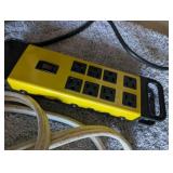 Professional Battery Charger with Power Strip
