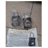 New Vault Locks 3200 Security Lockbox Set - 2 ct