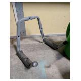 Gray Metal Garage Hook