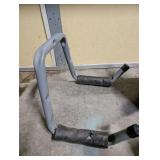Gray Metal Garage Hook