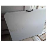 White Folding Table - 6 ft