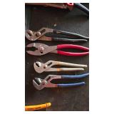 Collection of Professional Channel Lock Pliers