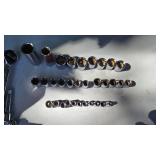 Sears Craftsman Chrome Socket Set